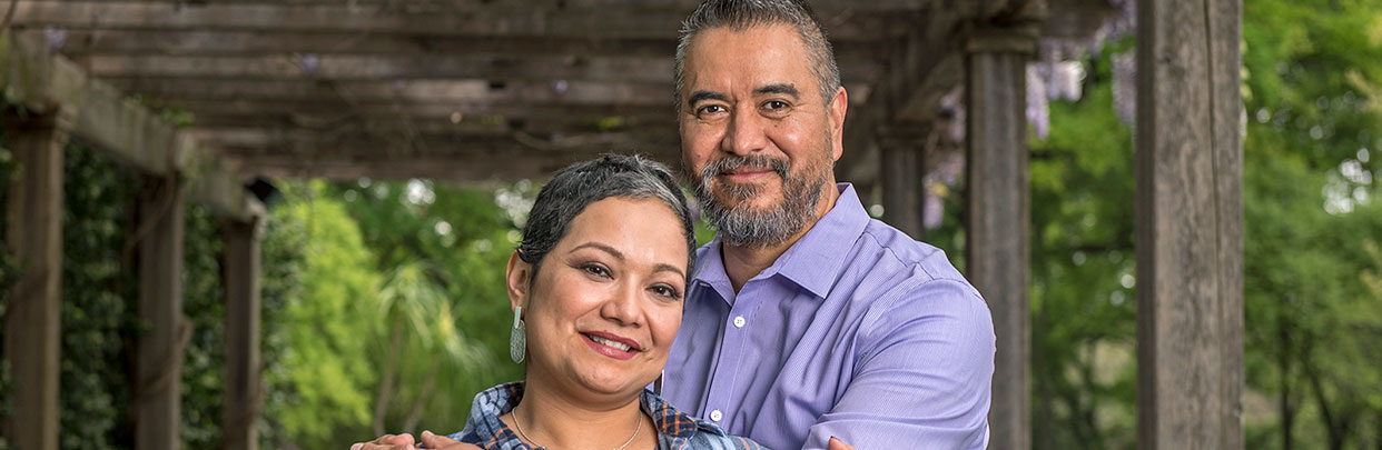 Banner C. Balderas with Husband